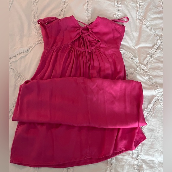 Wild Fable Hot Pink Midi/maxi dress - Picture 3 of 3
